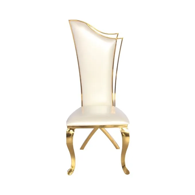 Wholesale Soft Dining Chair With Beetle Shell and Metal Legs 0