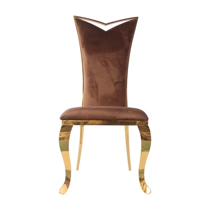 Velvet Simple Chair - Light Luxury Design - 7kgs Gross Weight 0