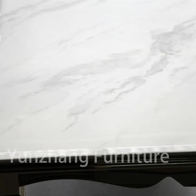 Marble / Glass Simple Design Dining Table Dining Room Set Furniture For Home / Hotel Use 0