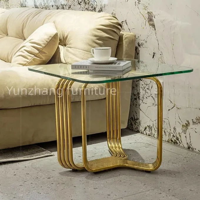 Luxury Square Coffee Table Modern Home Furniture Designed For Living Room 3