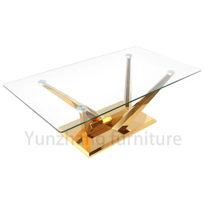 Sturdy And Stylish Luxury Modern Dining Tables With Metal Base 0