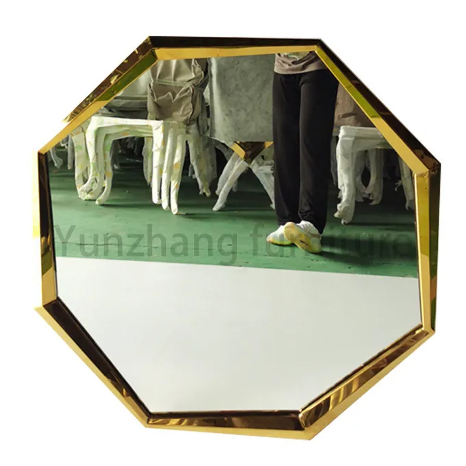 Luxurious Irregularly Tempered Mirror Glass Diamond Shaped For Cloakroom Bedroom 0