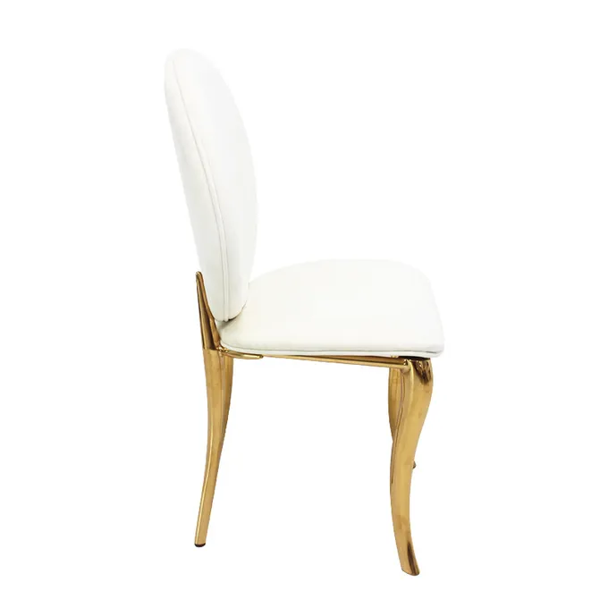 Wood Frame Luxurious Dining Chair Event Banquet Furniture Hotel Decoration 0