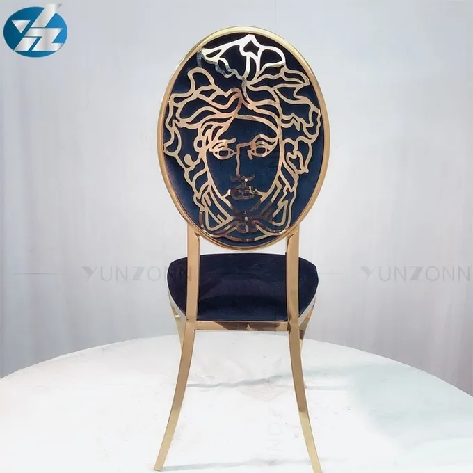 Unique Back Wedding Banquet Chair  Black Kitchen And Dining Chairs With Velvet Upholstery 4