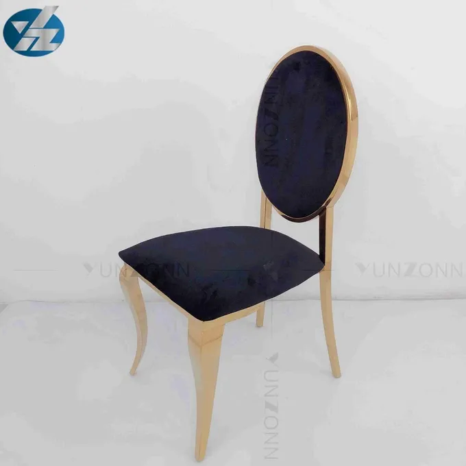 Unique Back Wedding Banquet Chair  Black Kitchen And Dining Chairs With Velvet Upholstery 3