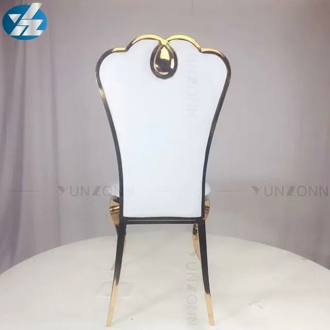 Water Drop Marriage Wedding Reception Chairs For Event W51xD59xH105cm 3