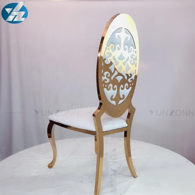 Factory direct sale  gold stacking banquet chair 1