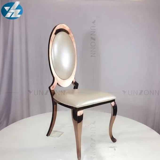 Factory direct sale  gold stacking banquet chair 3