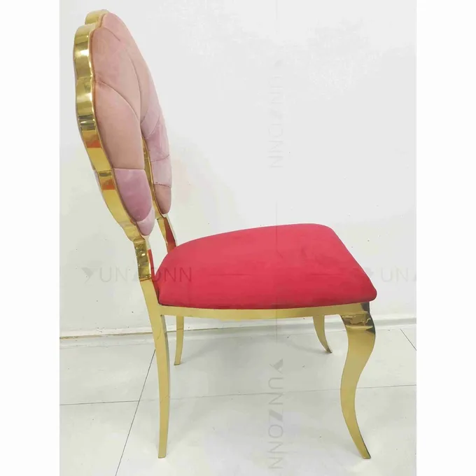 Hot-Sale New Fashion Colorful Chair with Could back design Stackable For Banquet 1