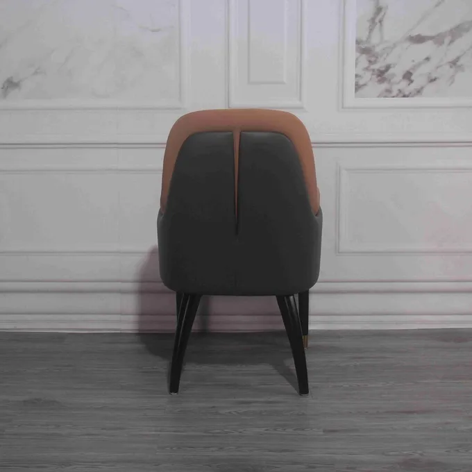 Thick Soft Velvet Fabric Dining Chair SUS201 With Elastic Sponge 5