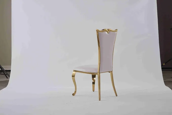 Coloured Velvet Dining Chairs Wedding Banquet Chair Hollow Design For Home 1