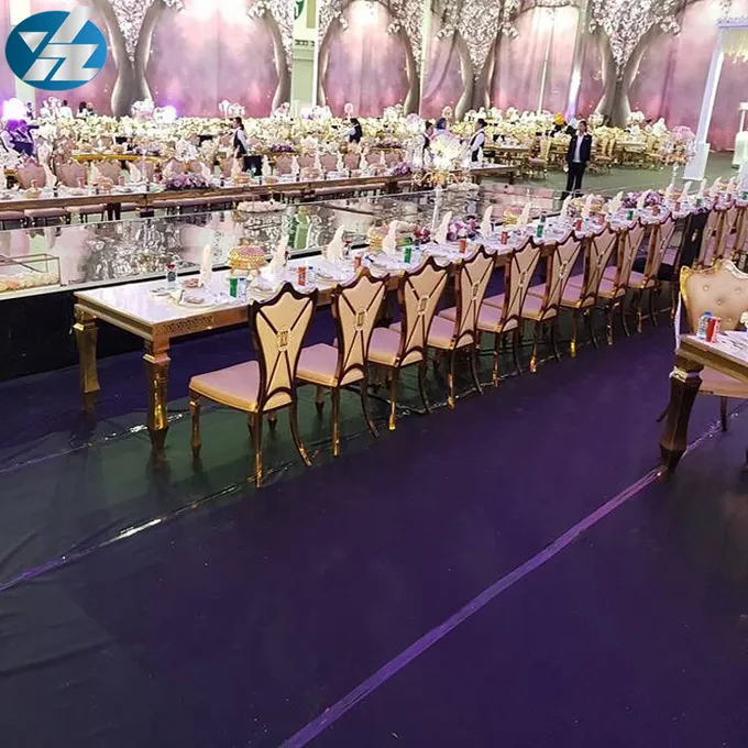 Wedding Crown Royal Chair Event Bride And Groom Chairs OEM Synthetic Leather 5